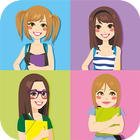 Лучшие тесты для девочек simgesi