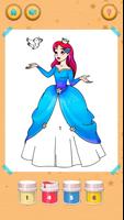 Princess Coloring Book: Magic Color by Number screenshot 1