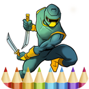 Ninja Coloring Book Game APK