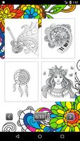 2 Schermata Coloring Book for Adults Anti-Stress