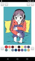 Anime Manga Coloring Book capture d'écran 3