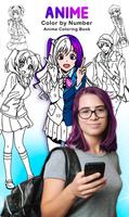 Anime Color by Number Plakat