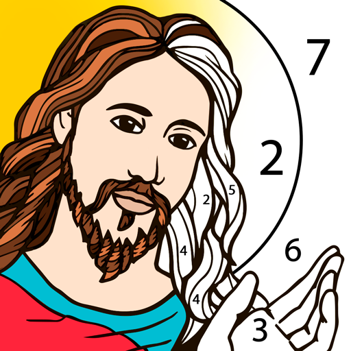Bible Coloring Book by Number