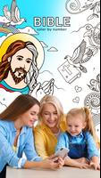 Bible Coloring Book by Number Affiche