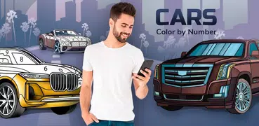 Cars Coloring by Number