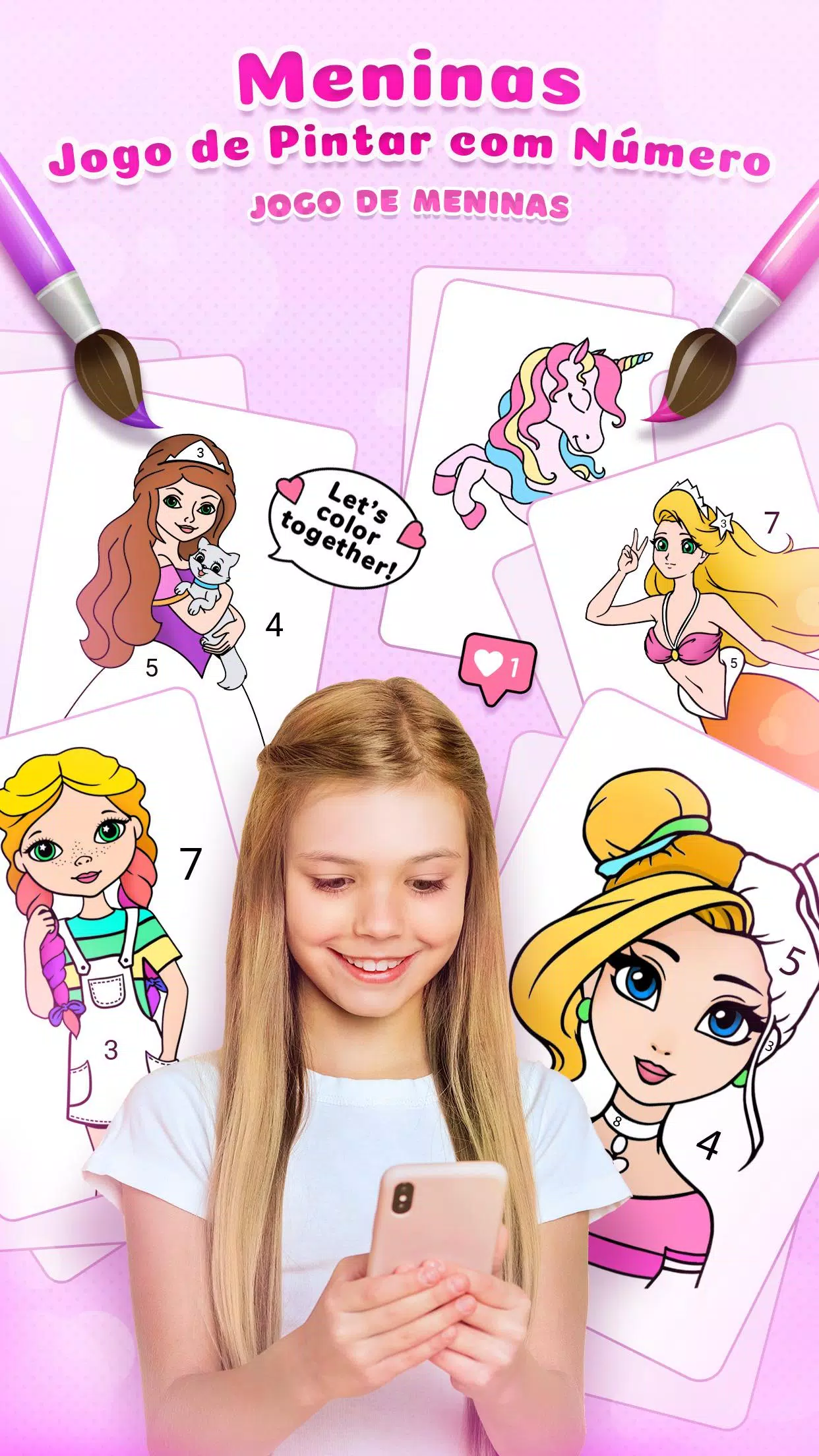Colorir e Vestir Princesas – Apps no Google Play