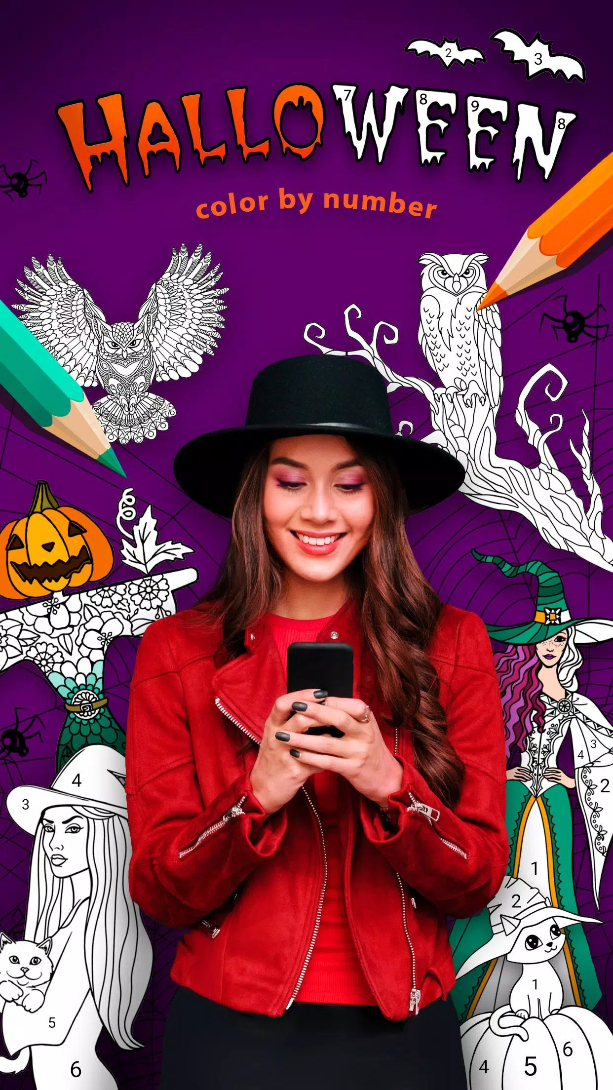 Colorir e pintar Halloween – Apps no Google Play