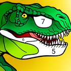 Dino Coloring Encyclopedia-icoon