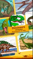 Dino Coloring Encyclopedia Affiche