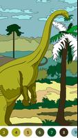 Dino Coloring Encyclopedia syot layar 1