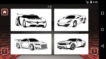 Best Cars Coloring Book Game स्क्रीनशॉट 2