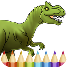 Dinosaurs Coloring Book Game আইকন