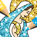 Bible Coloring Book Sparkle APK