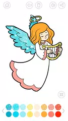 Скачать Библия Раскраска с Блестками APK