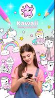 Kawaii Coloring Book Sparkle poster