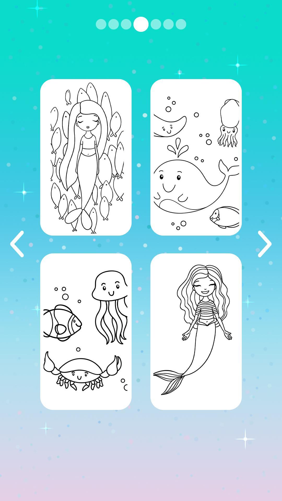 500 Mermaid Coloring Book Glitter Picture HD 500 Mermaid Coloring Book Glitter Picture HD