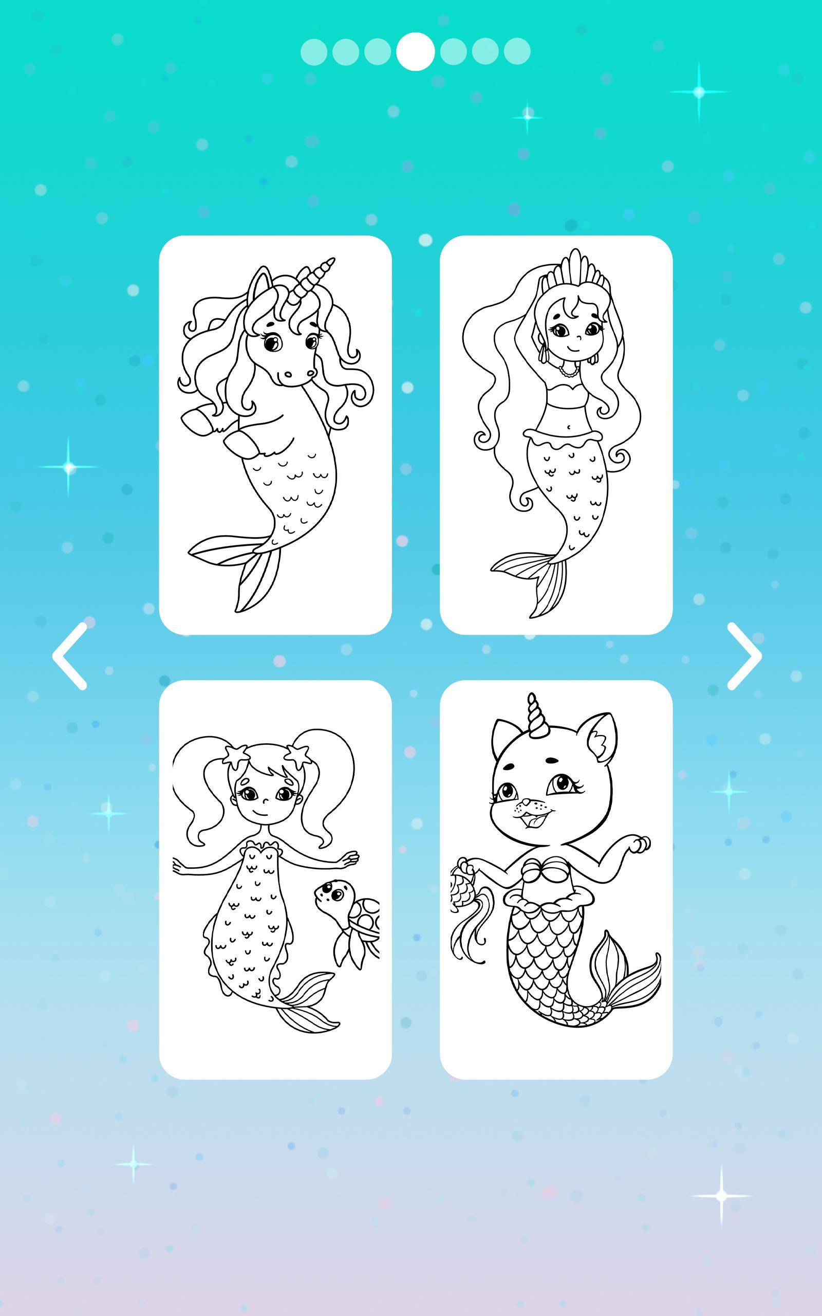 500 Mermaid Coloring Book Glitter Picture HD 500 Mermaid Coloring Book Glitter Picture HD
