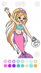 Baixar Sereias para Colorir Glitter APK