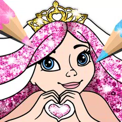 Sparkle Princess Coloring Book APK download