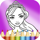 Princess Coloring Pages 图标