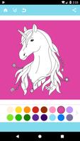 پوستر Unicorn Coloring Book