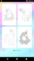 Unicorn Coloring Book 스크린샷 1
