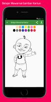 Belajar Mewarnai Gambar Kartun Untuk Anak–Infokuu capture d'écran 3