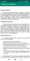Analysis & Design of Algorithm imagem de tela 1