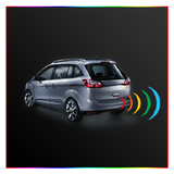 Reverse parking sensor circuit icon