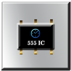 The 555 timer IC Circuit icône