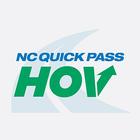 NC Quick Pass HOV Zeichen