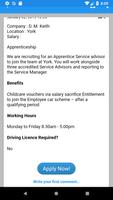 Jobs In YORK - Daily Update स्क्रीनशॉट 2