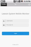 Infor Lawson Mobile Monitor poster