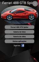 Fotos e vídeos de carros Ferrari 488 GTB Cartaz