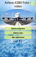 Poster Airbus A380 Foto e video