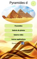 Pyramides d'Egypte Affiche