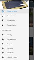 Noticias educativas الملصق