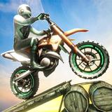 Fiets rijder stunt games-icoon