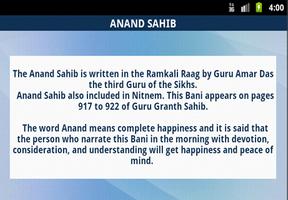 Anand Sahib capture d'écran 3