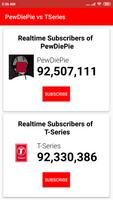 PewDiePie Subs Count screenshot 1