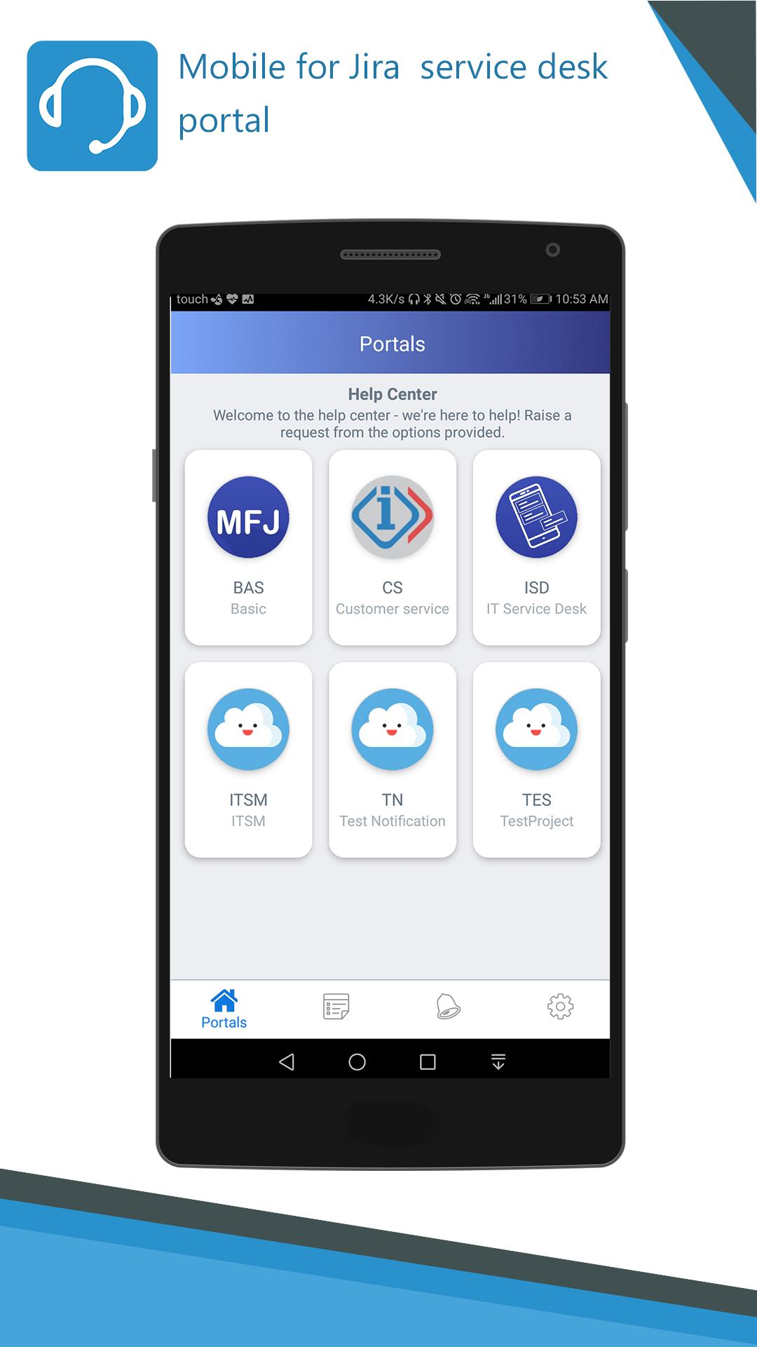 Mobile For Jira Service Desk Portal Fur Android Apk Herunterladen