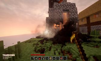Teardown mod for Minecraft PE الملصق