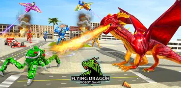 Dragon Robot - Car Robot Game