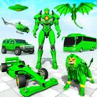 Dragon Robot - Car Robot Game أيقونة