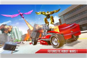 Dragon Robot - Car Robot Game captura de pantalla 3