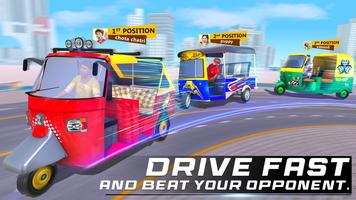 Tuk Tuk Car Racing ảnh chụp màn hình 1