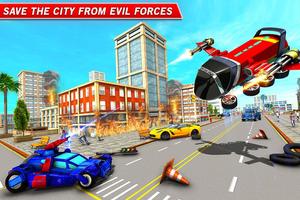 Army Bus Flying Robot Game bài đăng