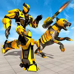 download Panther Robot Car Transform XAPK