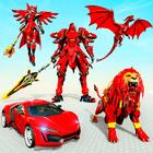 Dragon Robot Car Transform icono