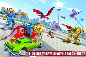 Dragon Robot Car Transform captura de pantalla 3